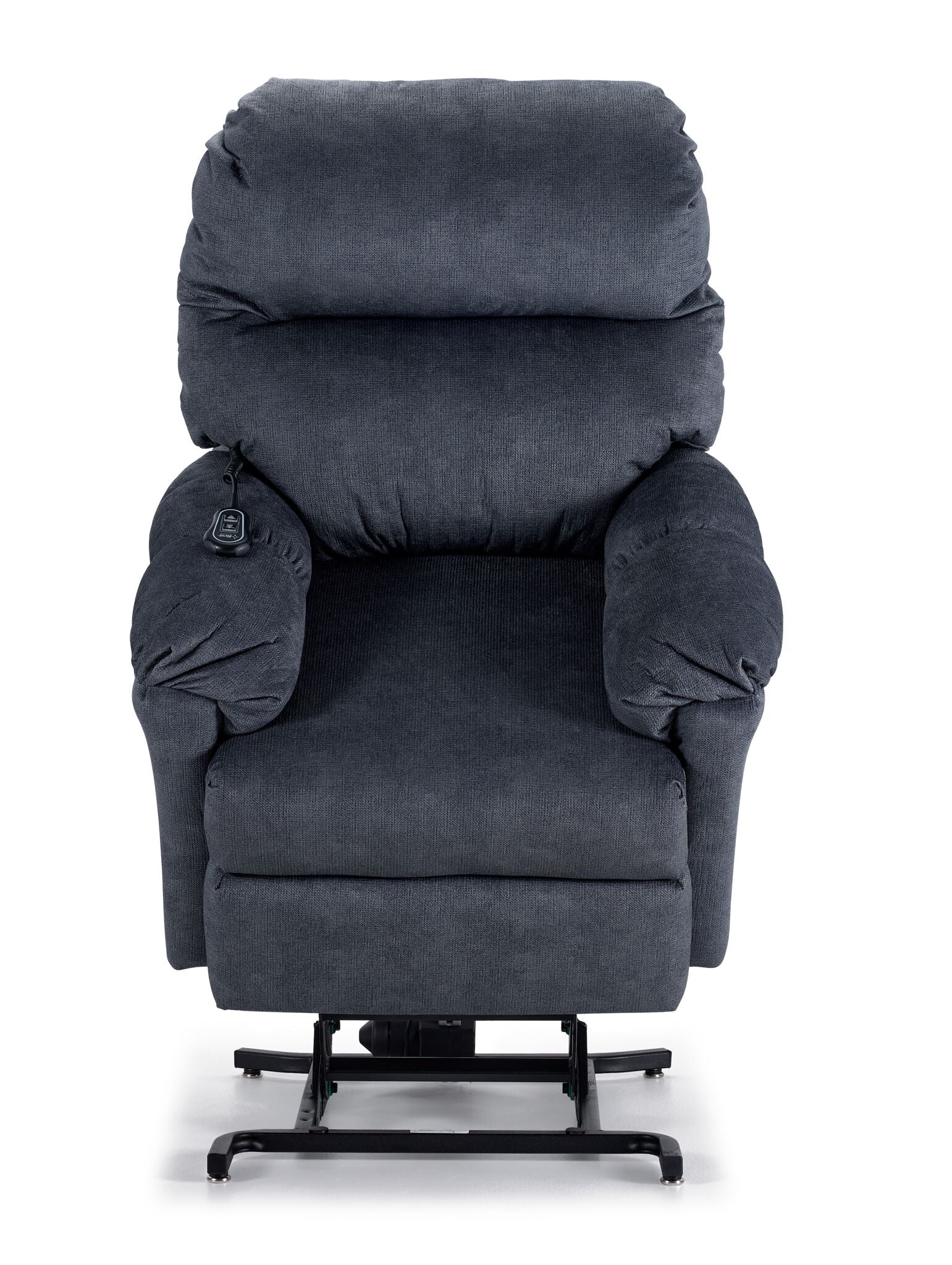 Cameron Power Lift Recliner - Slate Blue - Image 7