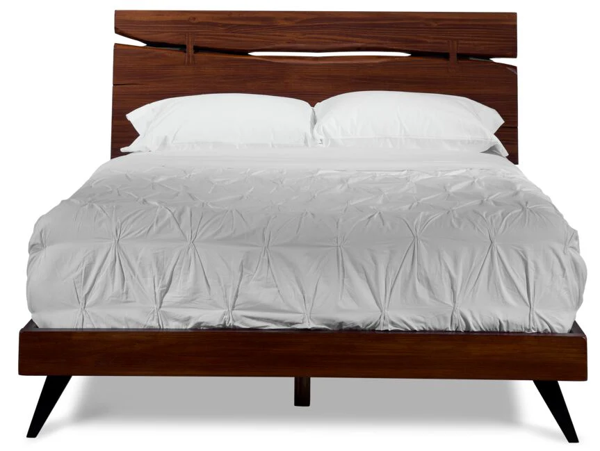 Camila 3-Piece Queen Bed - Rustic Brown - Image 2