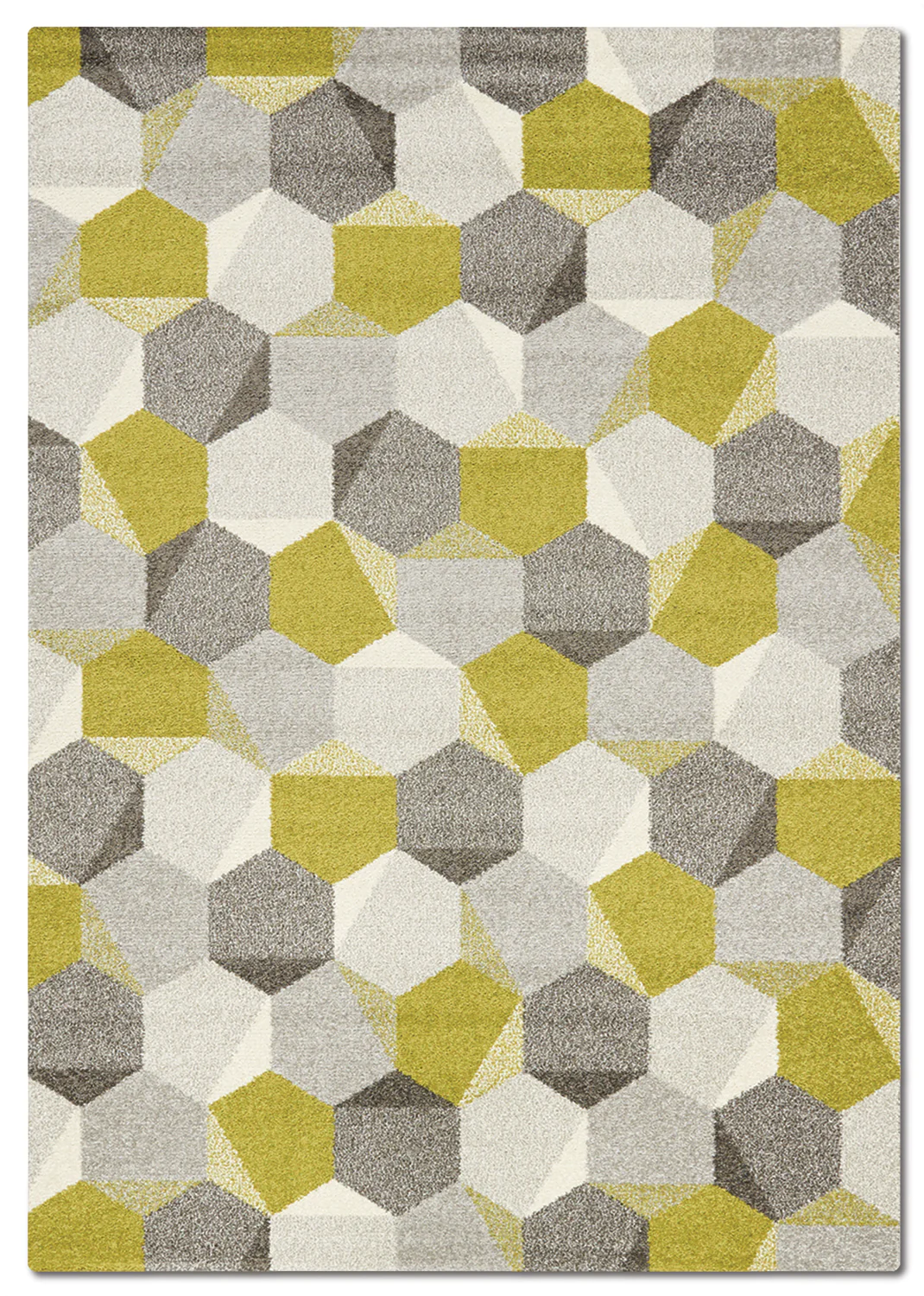 Camino 5' x 8' Area Rug - Green and Grey