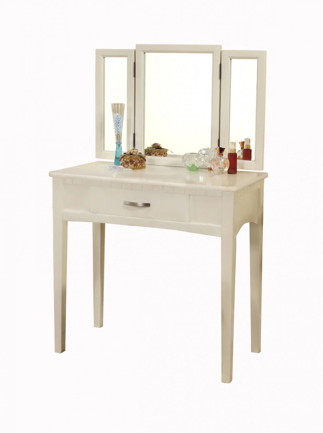 Campbell Vanity Table Set - White - Image 3