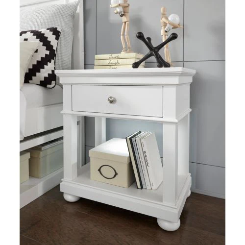 Canterbury Night Table - Natural White - Image 2