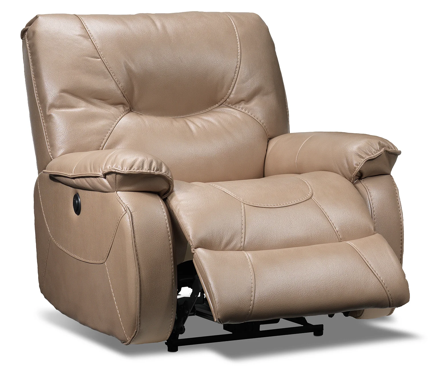 Canton Power Recliner - Taupe - Image 2