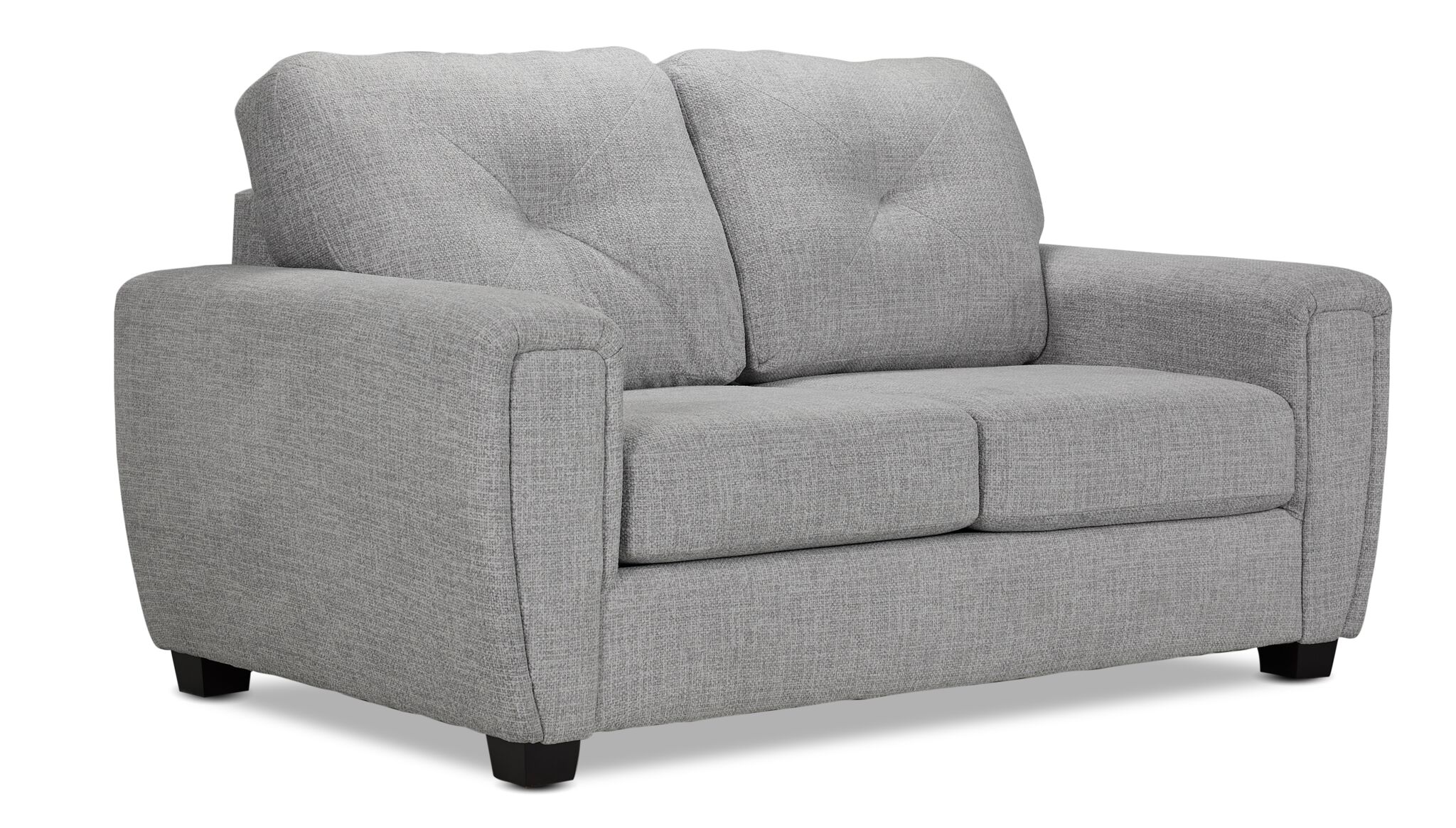 Carolina Loveseat - Light Grey - Image 2