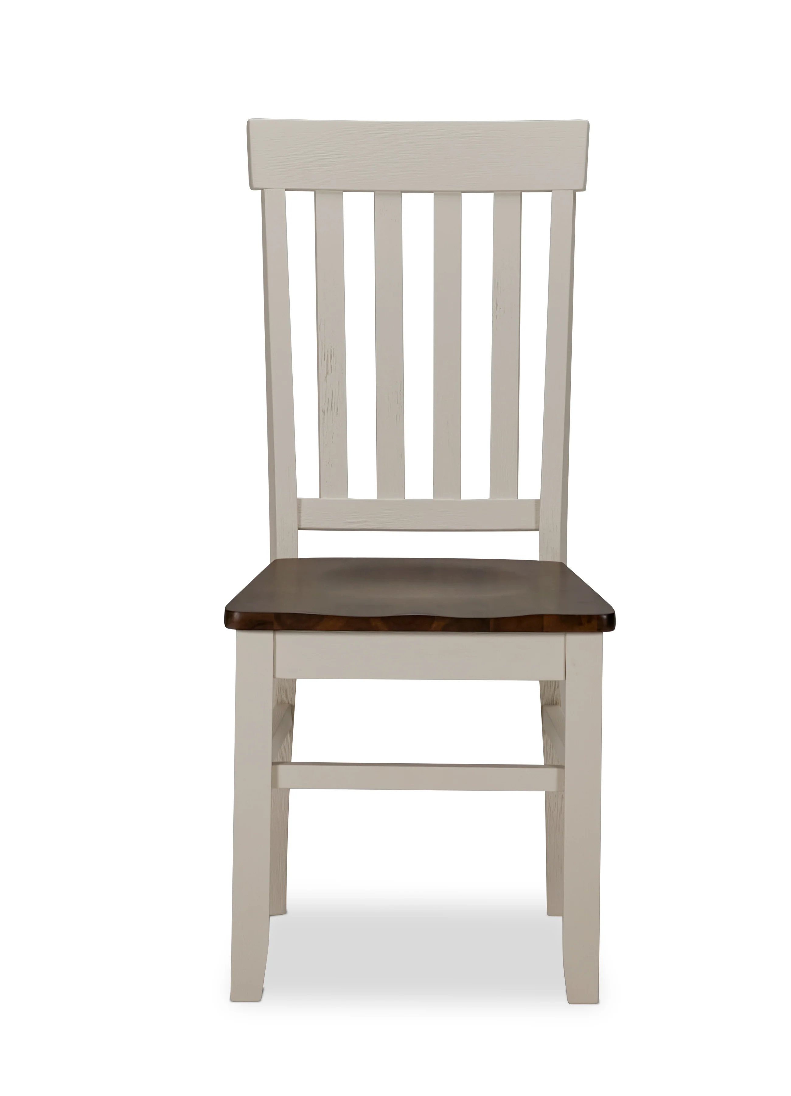 Caylie Dining Chair - Ivory, Driftwood - Image 2