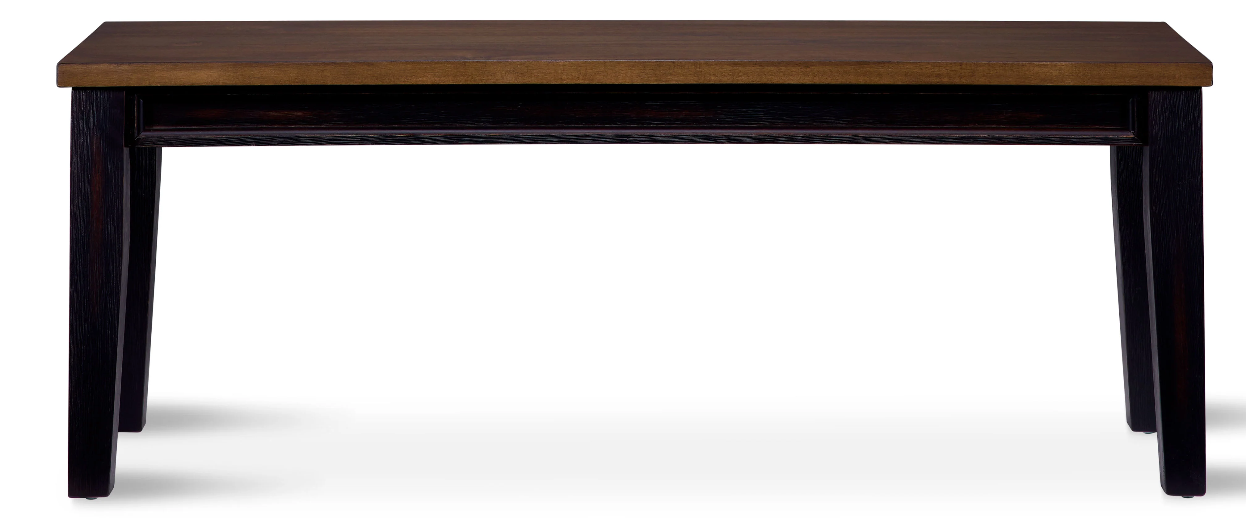 Caylie Noir Bench - Ebony, Driftwood - Image 2