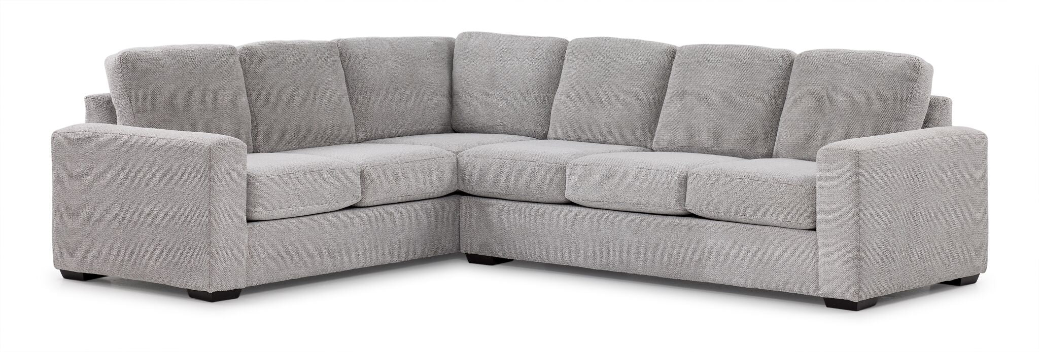 Celeste 2-Piece Sectional with Right-Facing Sofa - Snoopy Grey - Image 3