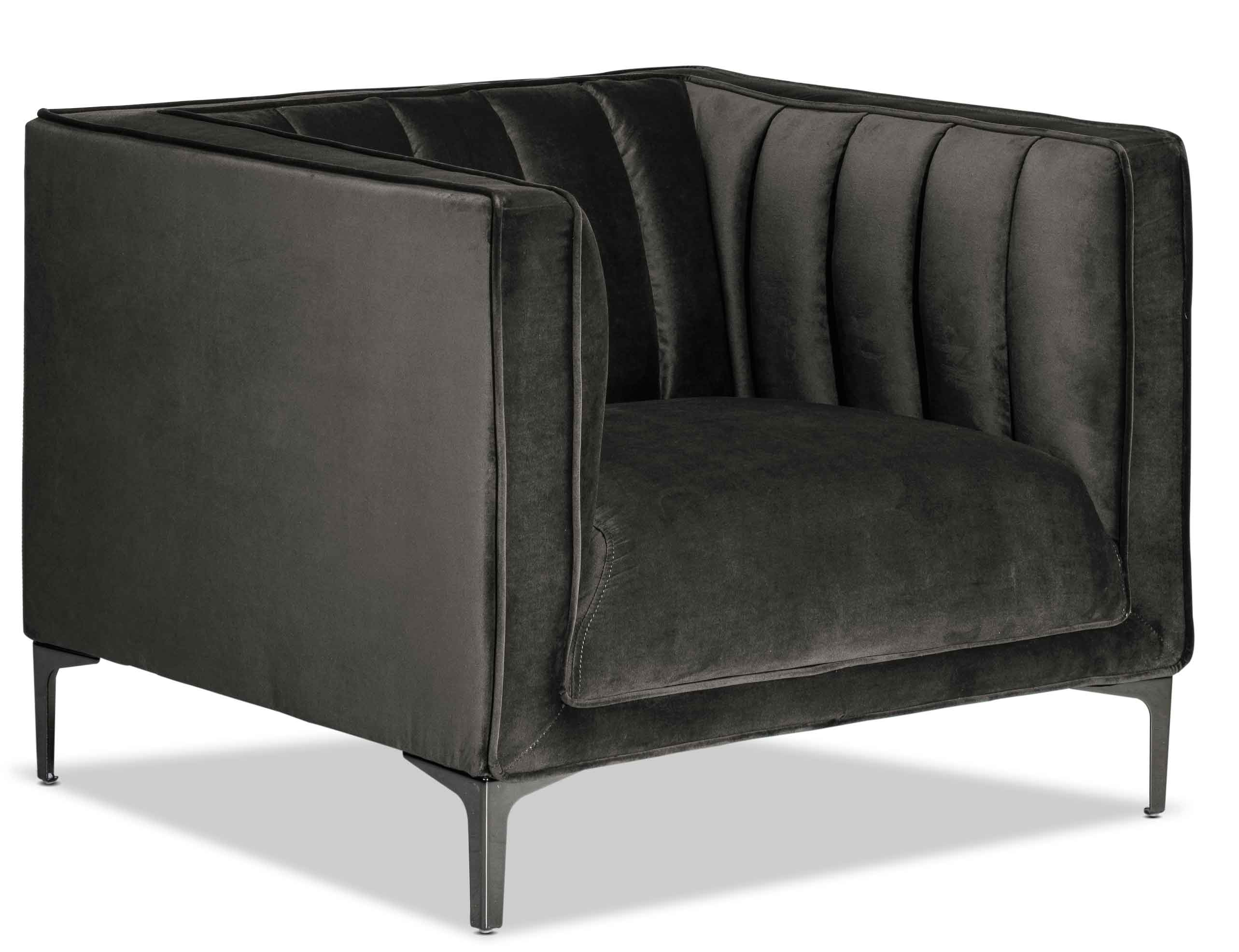 Celina Chair - Dark Grey - Image 2