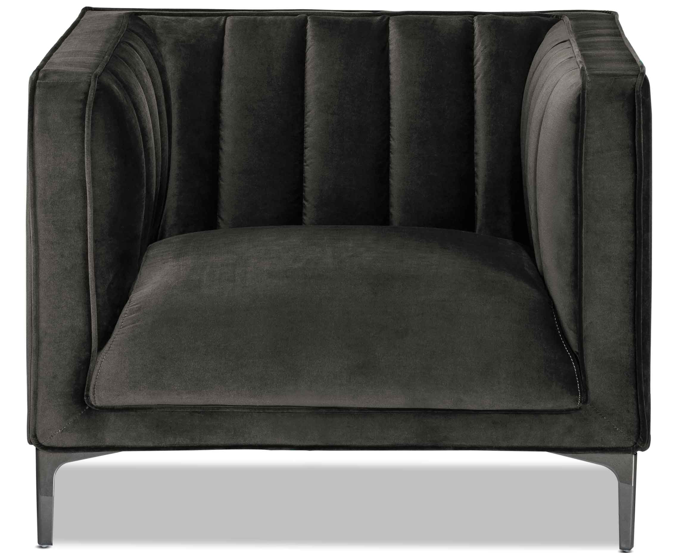 Celina Chair - Dark Grey - Image 4