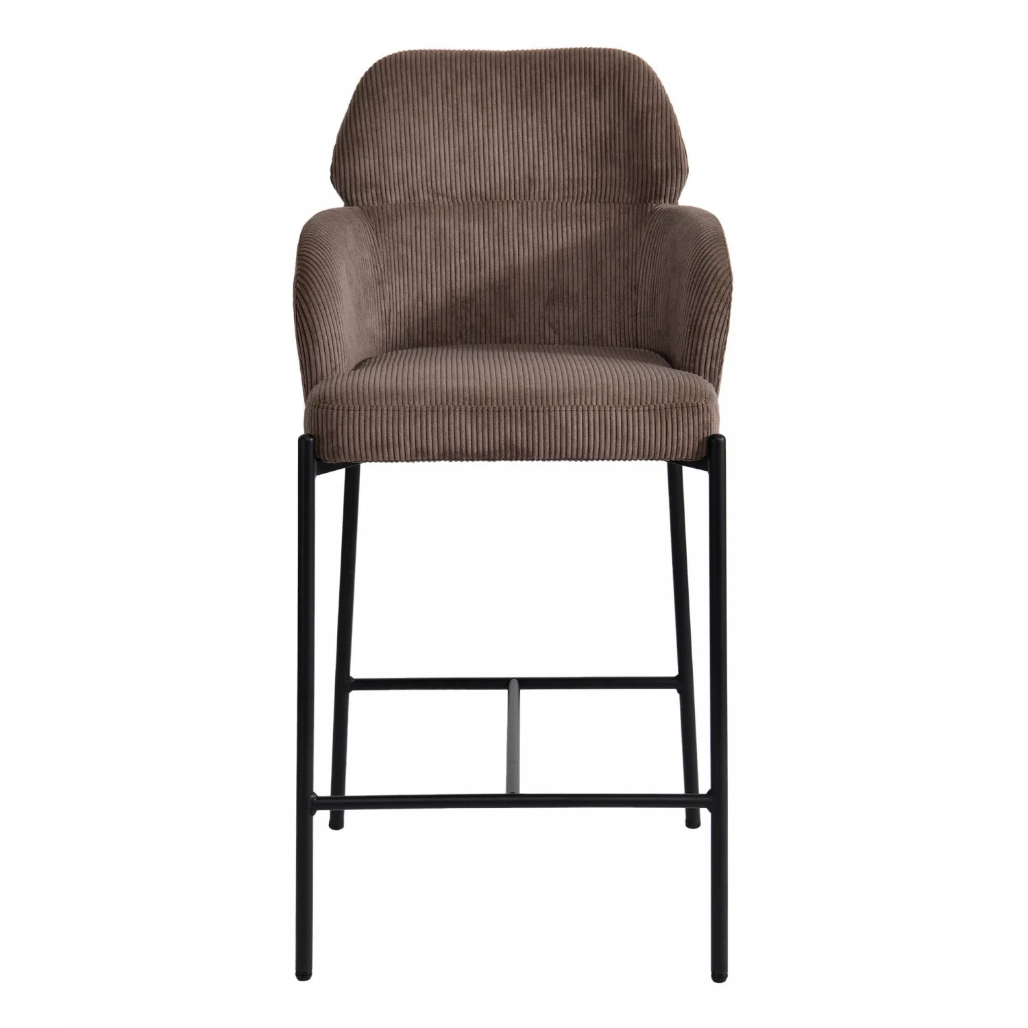 Celon Counter Stool - Corduroy Brown - Set of Two - Image 4