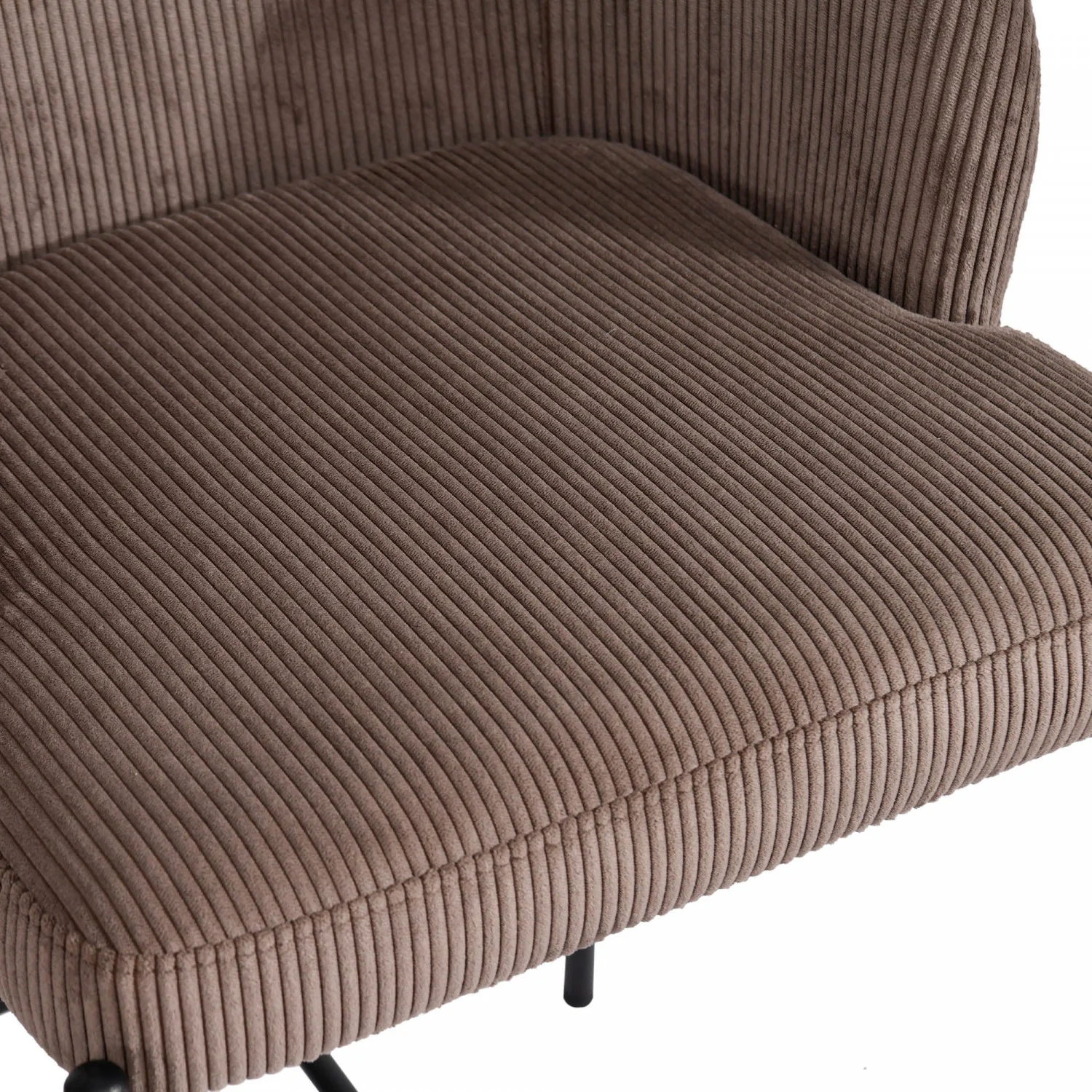 Celon Counter Stool - Corduroy Brown - Set of Two - Image 9