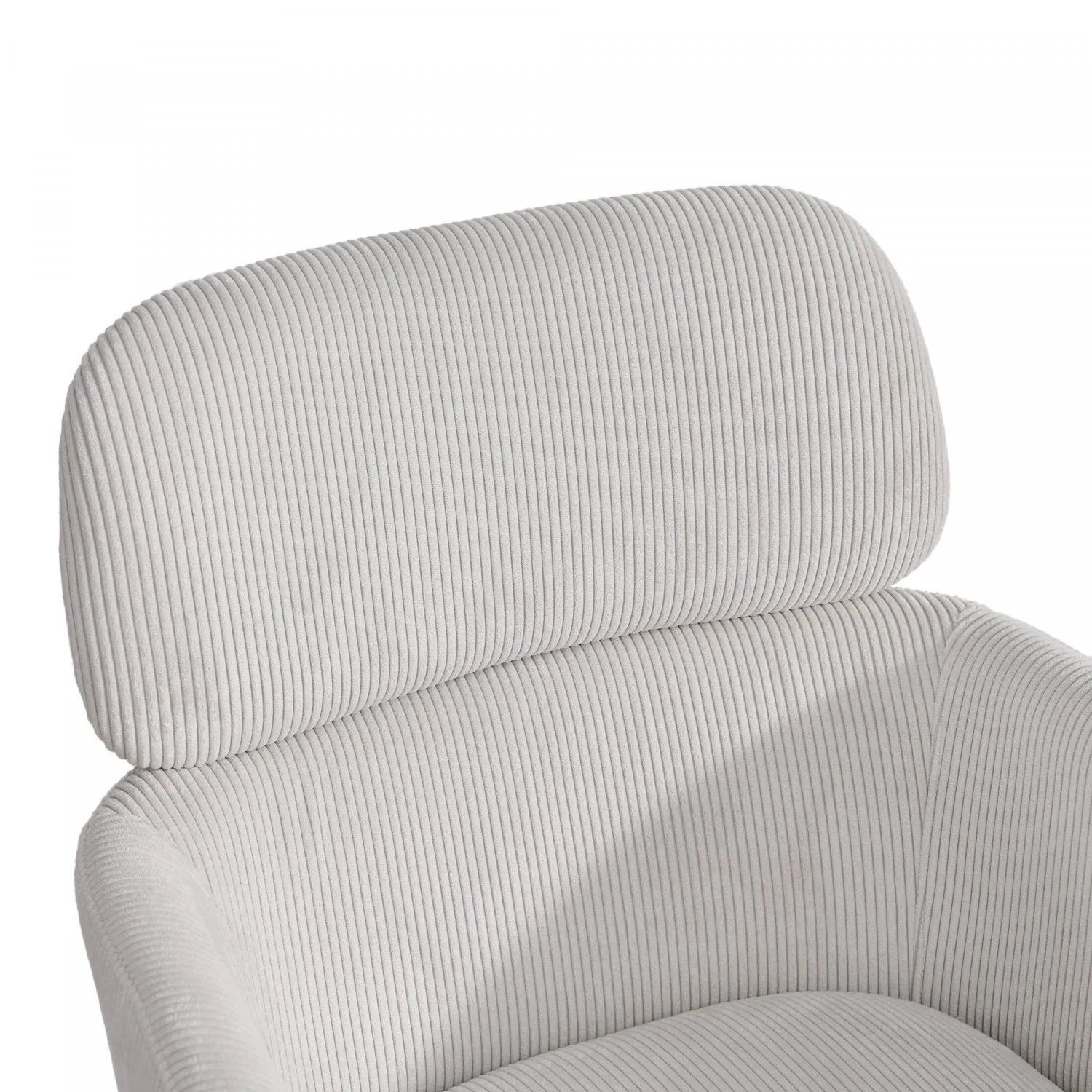 Celon Dining Chair - Corduroy White - Image 8