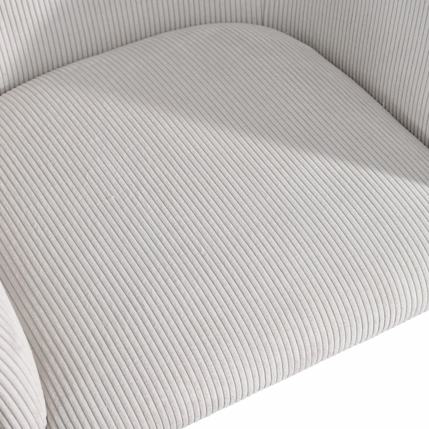 Celon Dining Chair - Corduroy White - Image 9