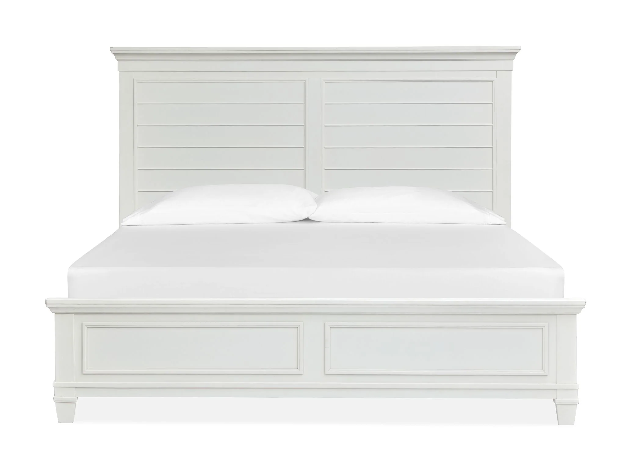 Charleston 3 - Piece Queen Panel Bed - Dove White - Image 2