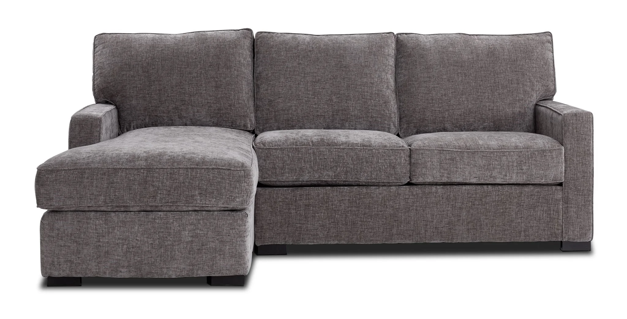 Charlotte 2-Piece Sectional with Left-Facing Chaise - Pewter - Image 4