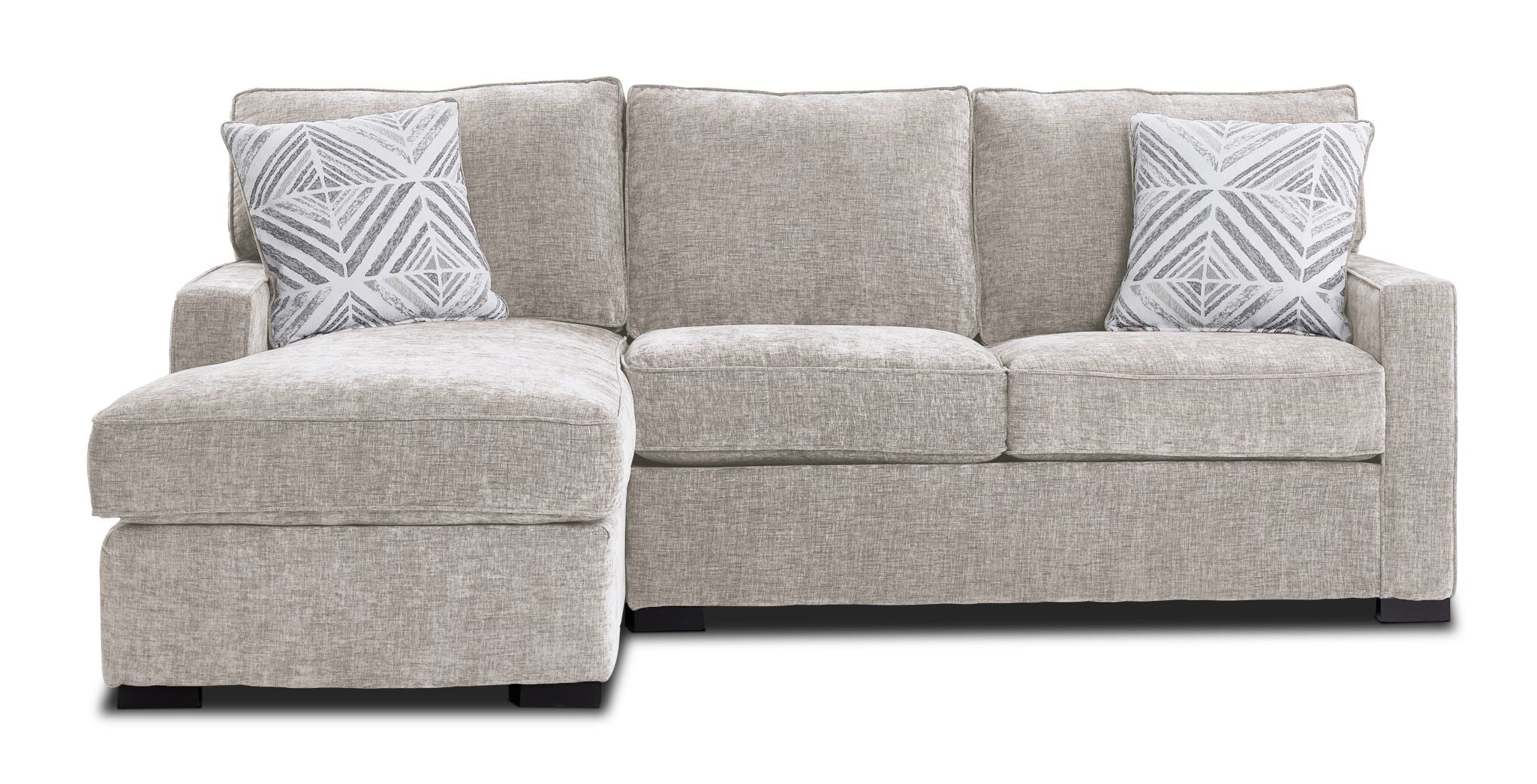 Charlotte 2-Piece Sectional with Left-Facing Chaise -Sand - Image 3