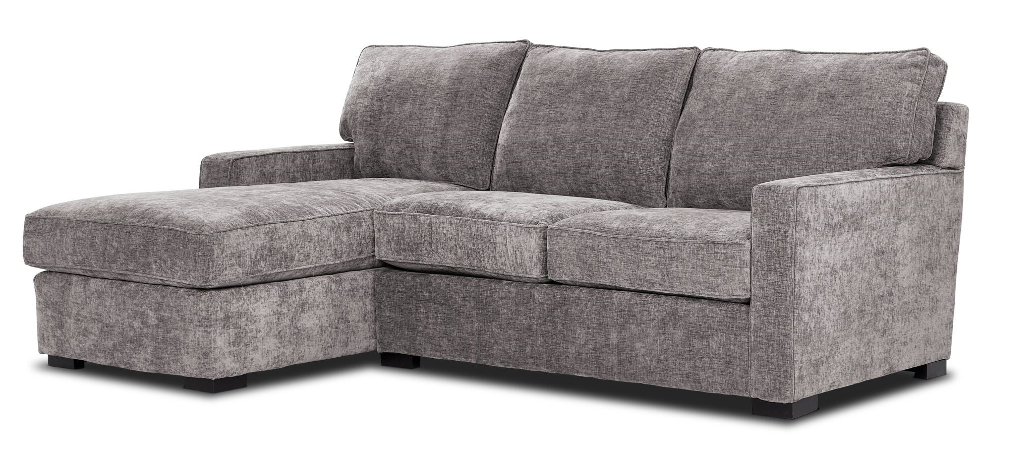 Charlotte 2-Piece Sectional with Left-Facing Chaise - Smoke - Image 2