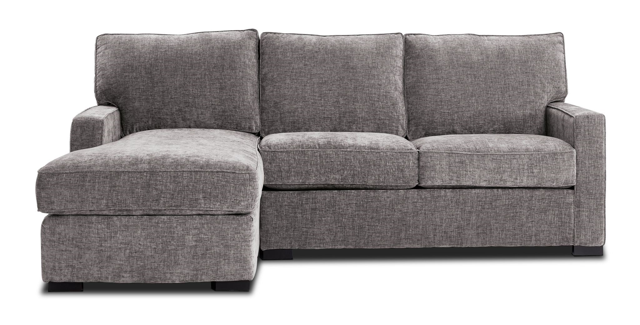 Charlotte 2-Piece Sectional with Left-Facing Chaise - Smoke - Image 4