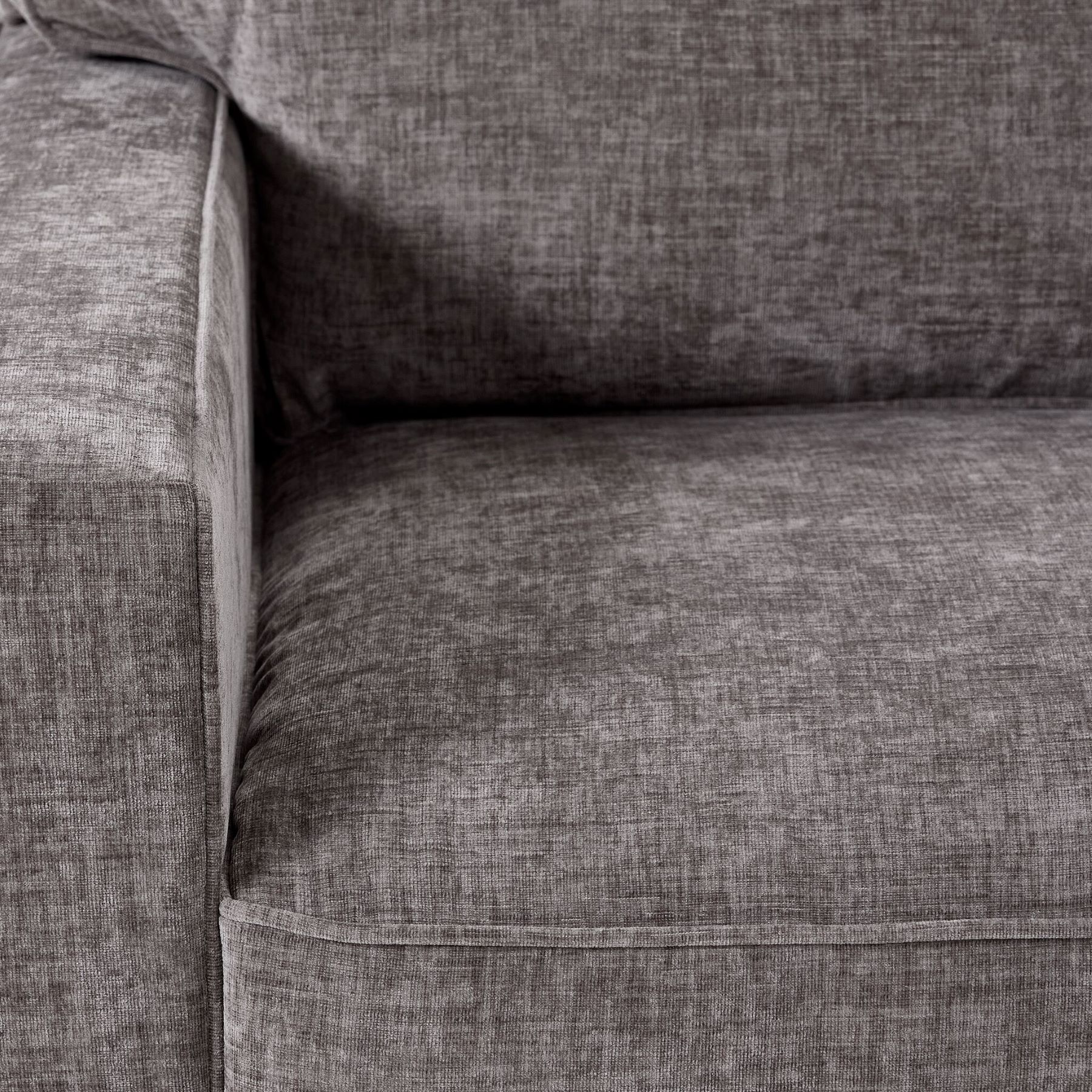 Charlotte 2-Piece Sectional with Right-Facing Chaise - Pewter - Image 5