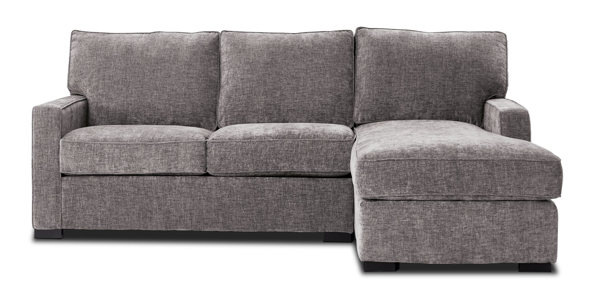 Charlotte 2-Piece Sectional with Right-Facing Chaise - Smoke - Image 4