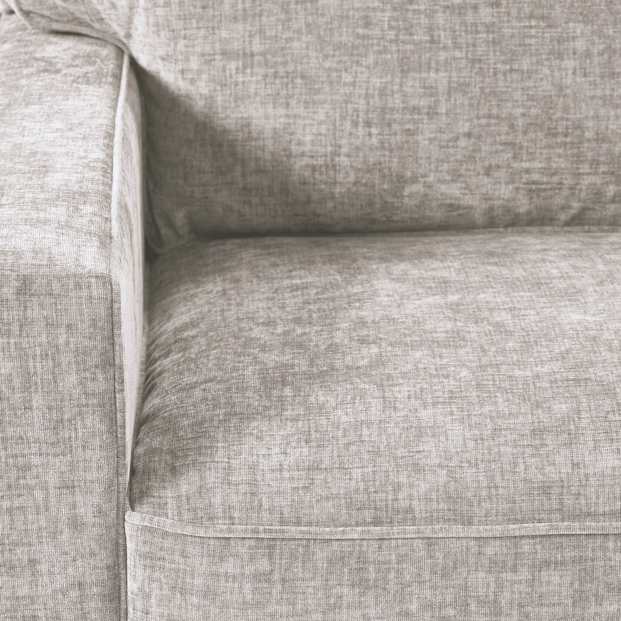 Charlotte 4-Piece Sectional with Right-Facing Chaise - Sand - Image 6