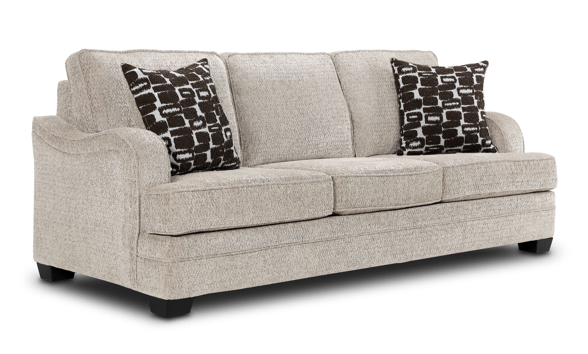 Charmaine Sofa, Loveseat and Chair Set - Pearl - Image 2
