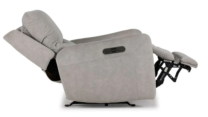 Chase Power Rocker Recliner - Grey - Image 6