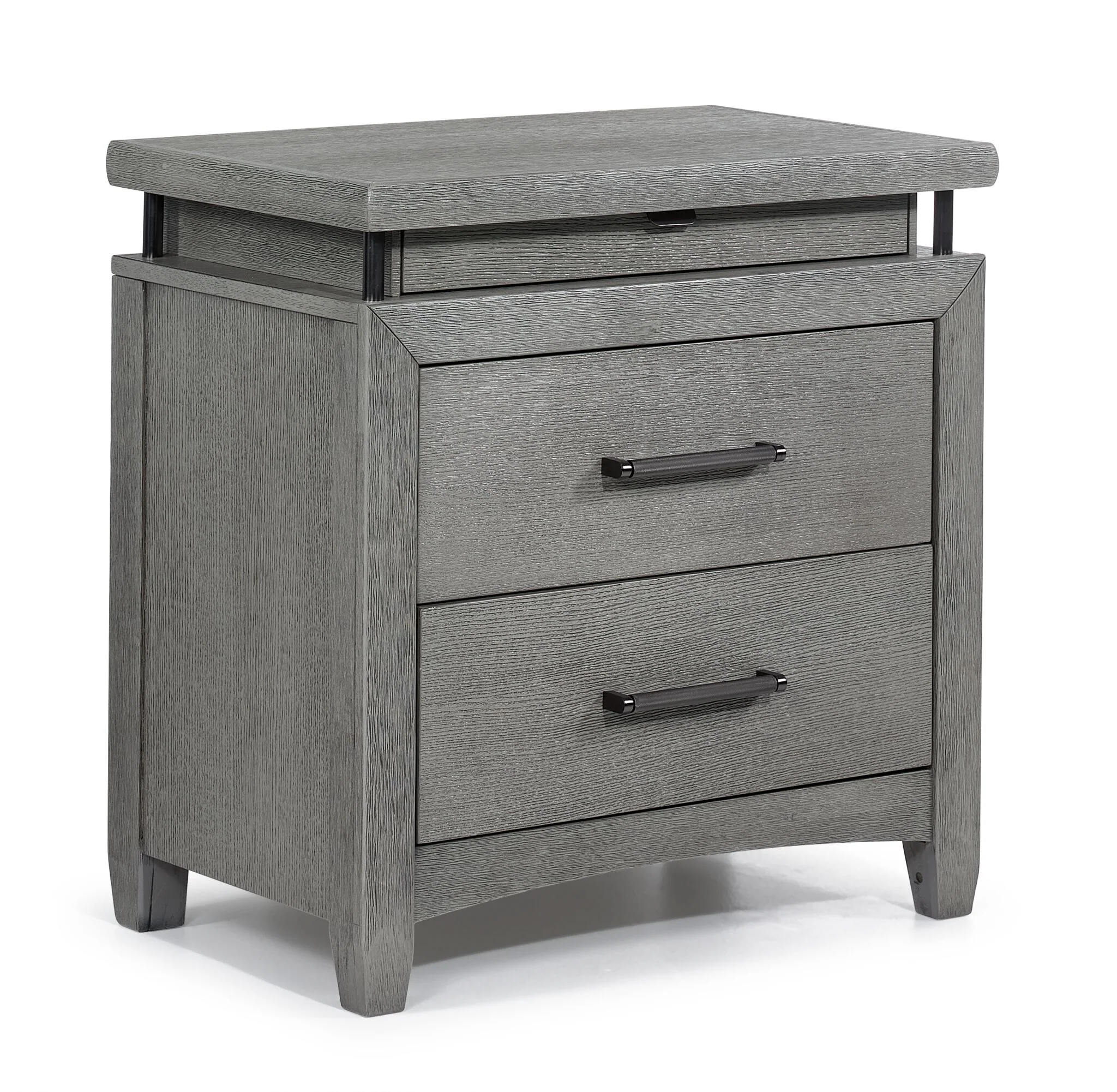 Chelsea 6-Piece Queen Storage Bed - Grey - Image 4