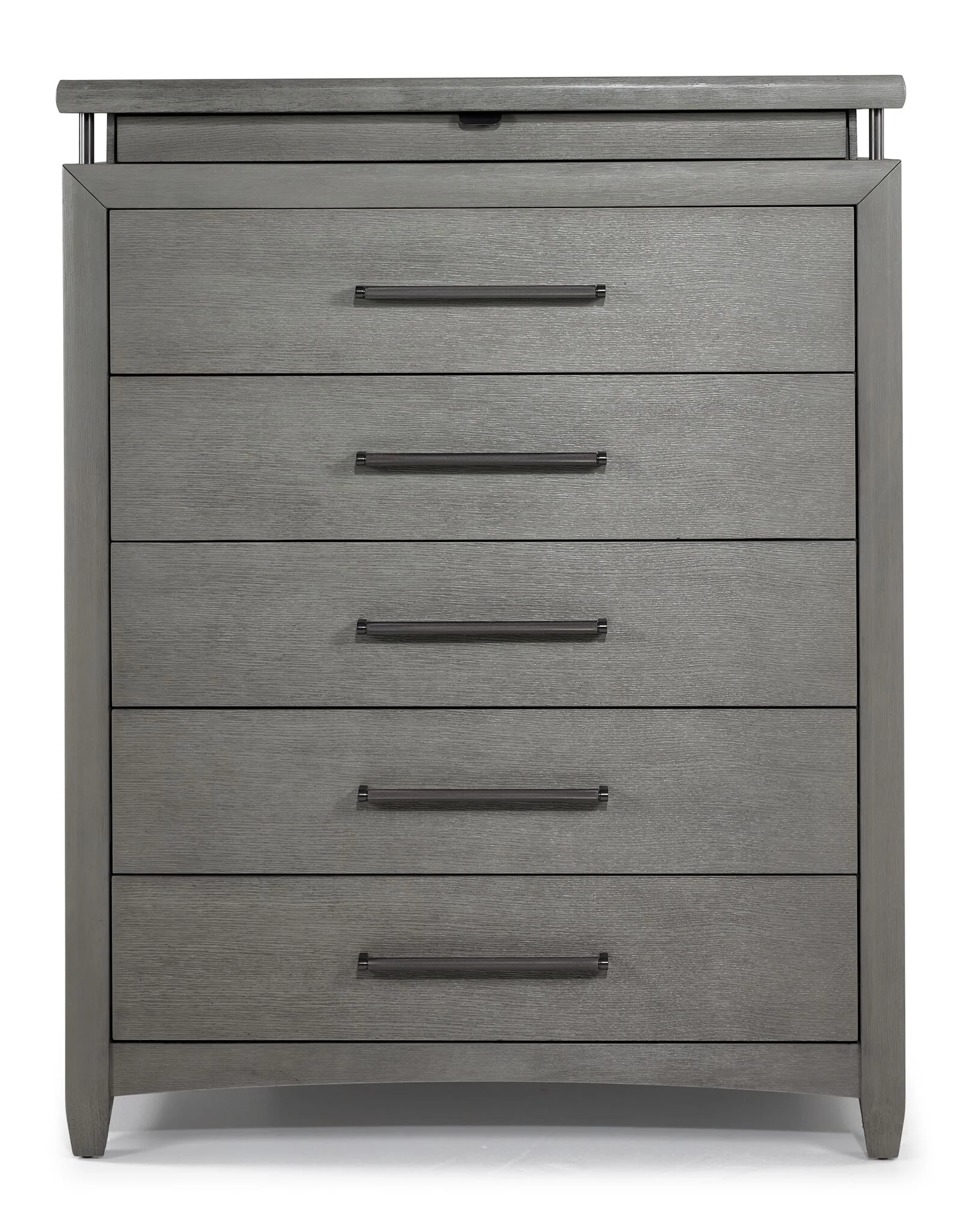 Chelsea 5-Drawer Chest - Grey - Image 2