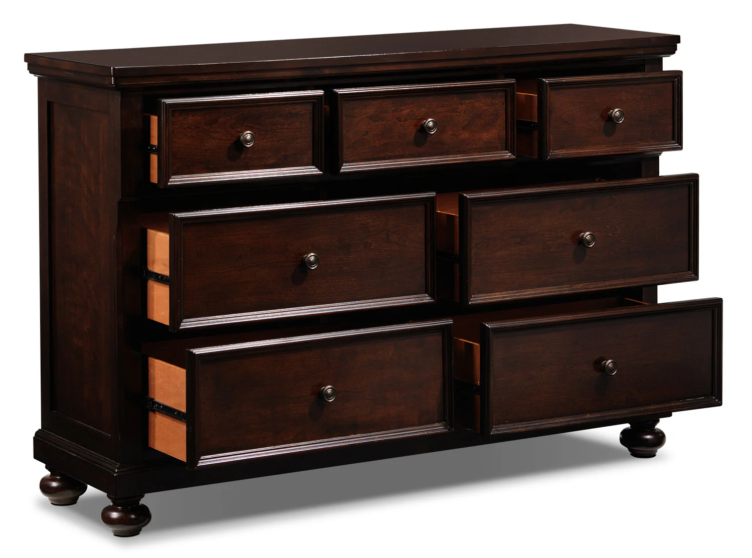 Chester 7-Drawer Dresser - Cherry - Image 3