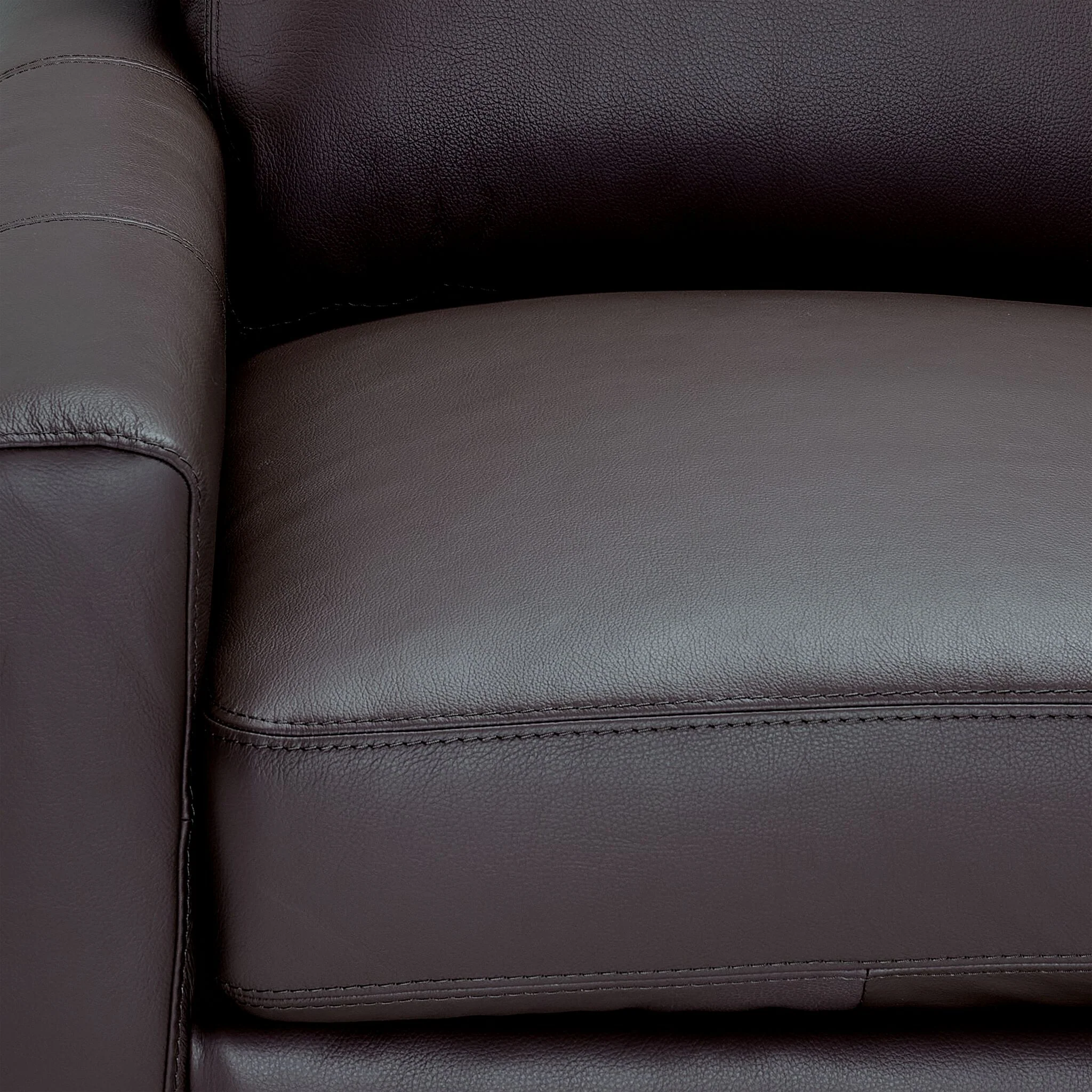 Chito Leather Chair - Mocha - Image 3