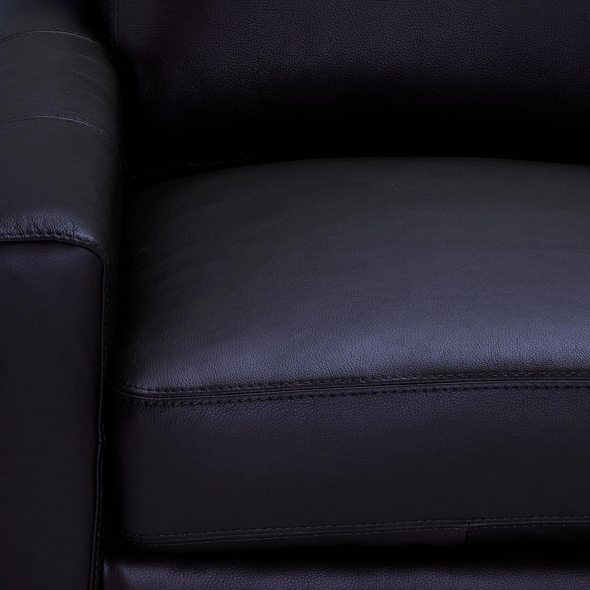 Chito Leather Chair - Raven - Image 3