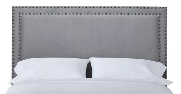 Chloe Queen Headboard - Grey - Image 2