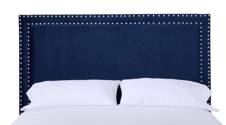 Chloe Queen Headboard - Navy - Image 2