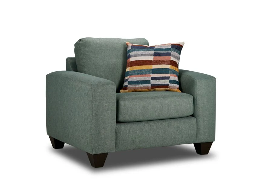 Cindy Sofa and Chair Set-Jade - Image 3