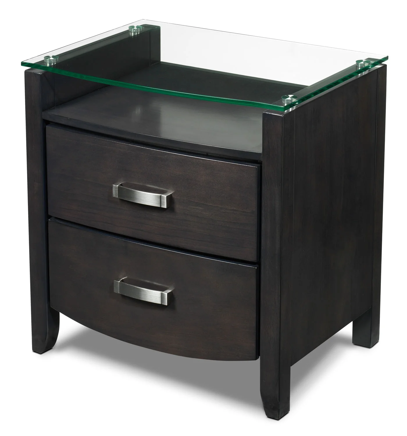 Cinema 6-Piece King Storage Bedroom Package - Charcoal - Image 3