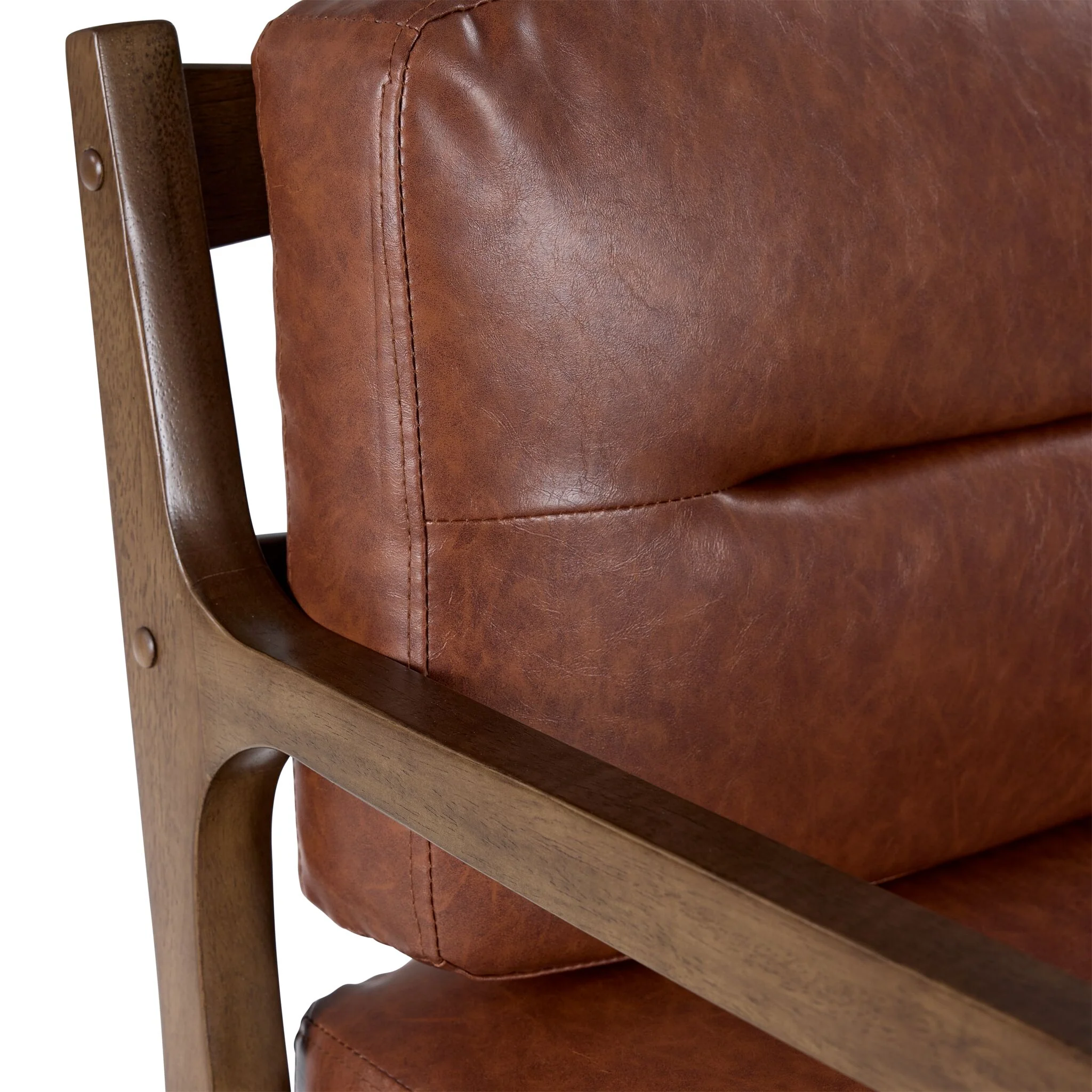 Clarke Accent Chair - Brown - Image 3