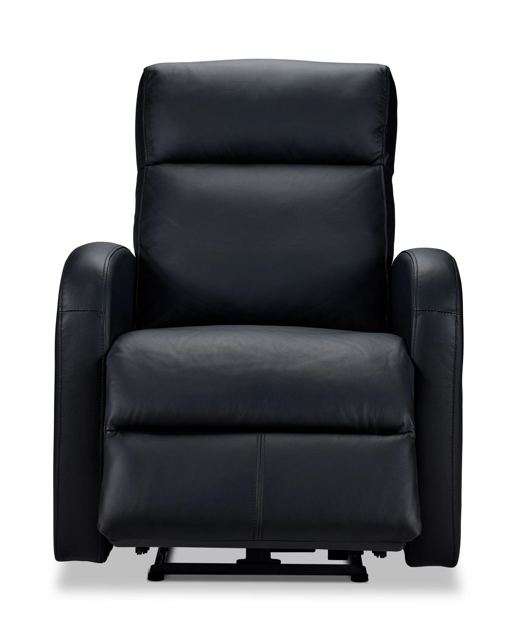 Cole Leather Power Recliner - Black - Image 5