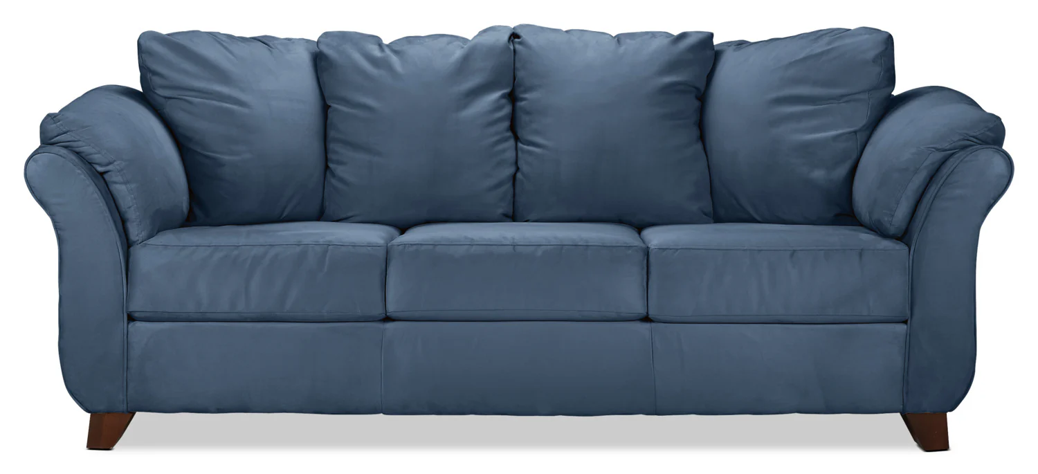 Collier Sofa and Loveseat Set - Cobalt Blue - Image 2