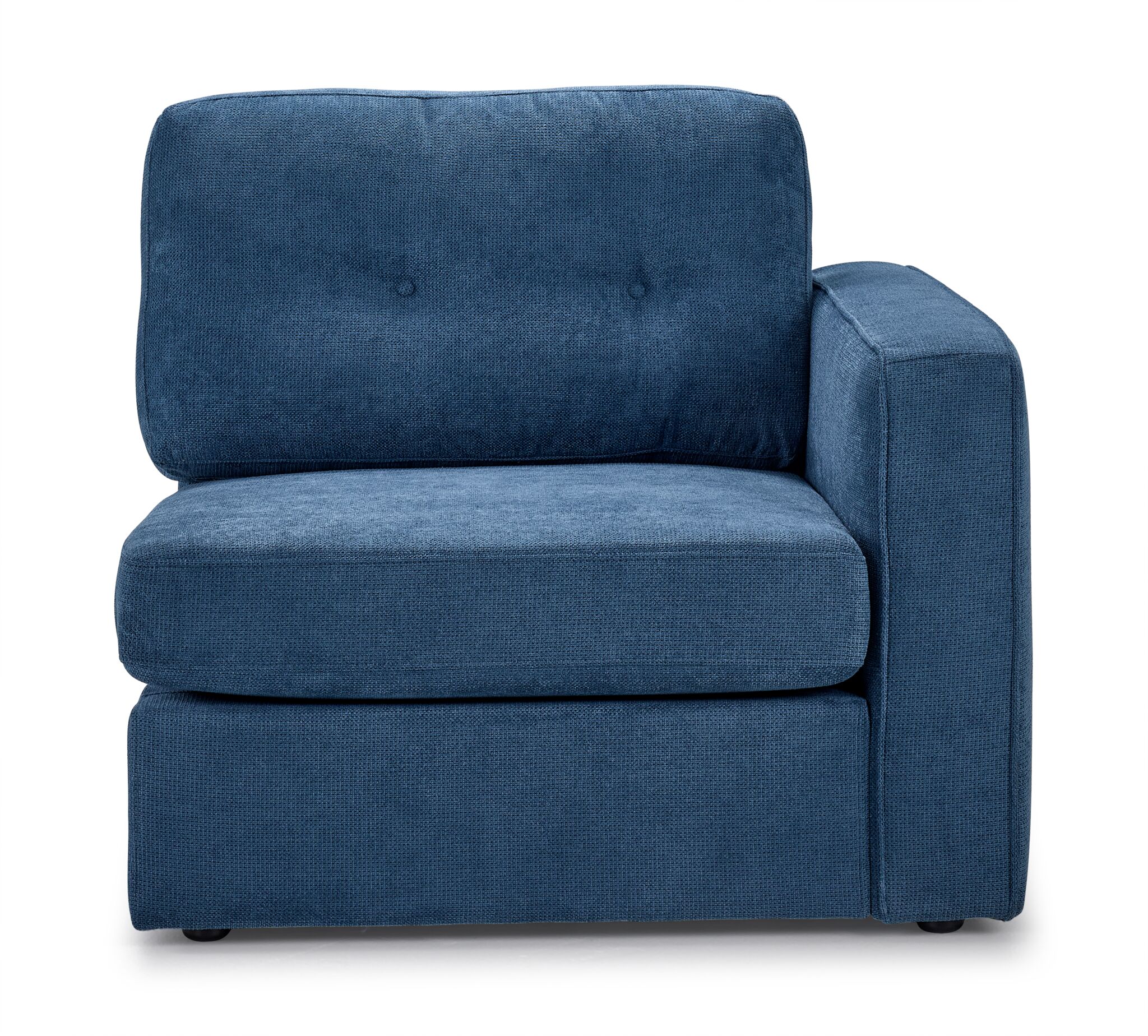 Feeling Connected - Connex 3-Piece Modular Chair with Storage Console - Blue - Image 9