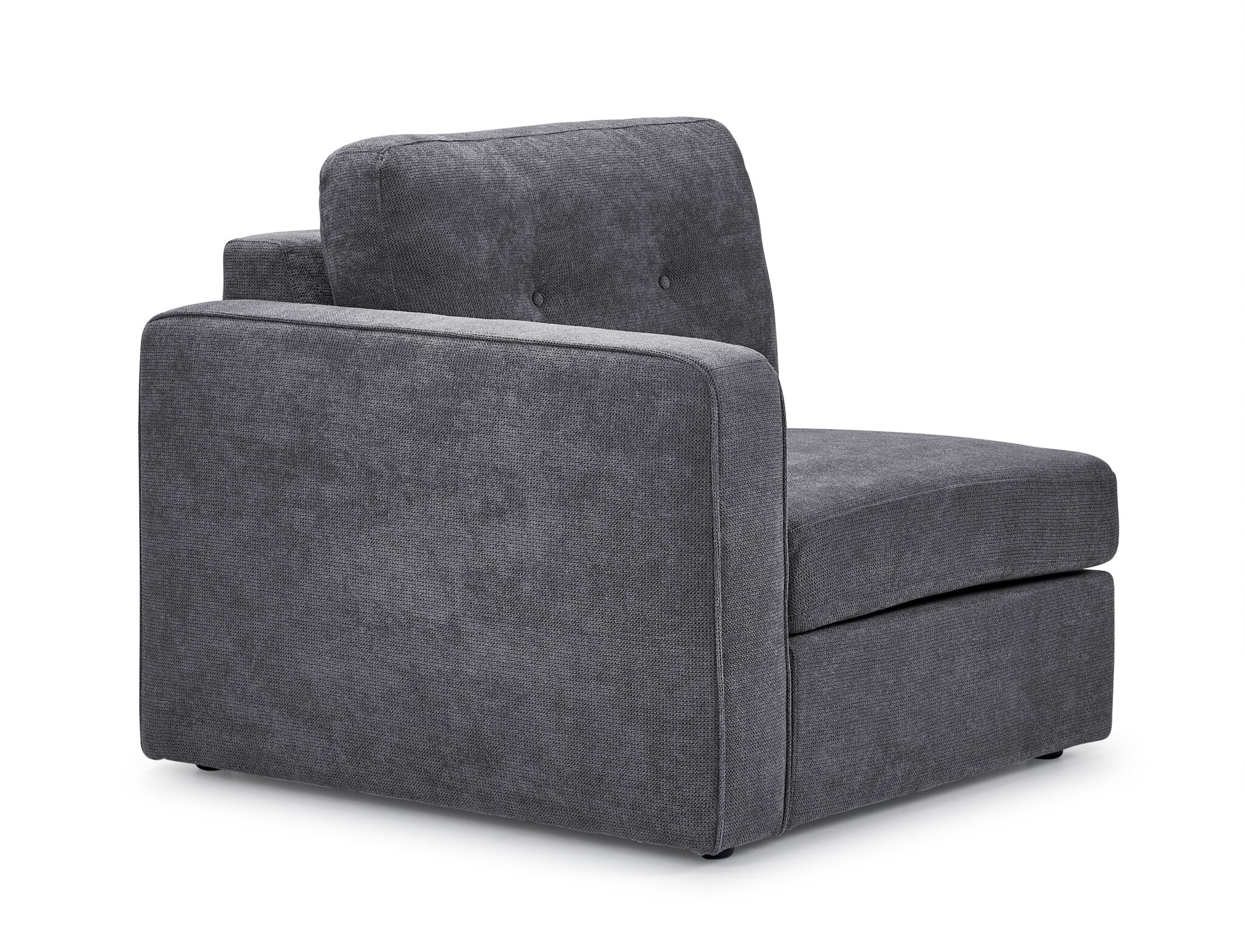 Feeling Connected - Connex 3-Piece Modular Chair with Storage Console - Light Grey - Image 5