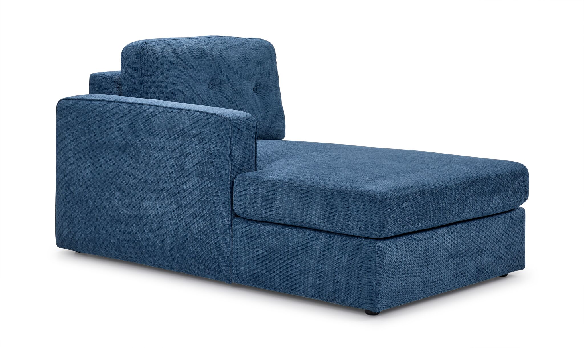Feeling Connected - Connex 3-Piece Modular Chaise - Blue - Image 4