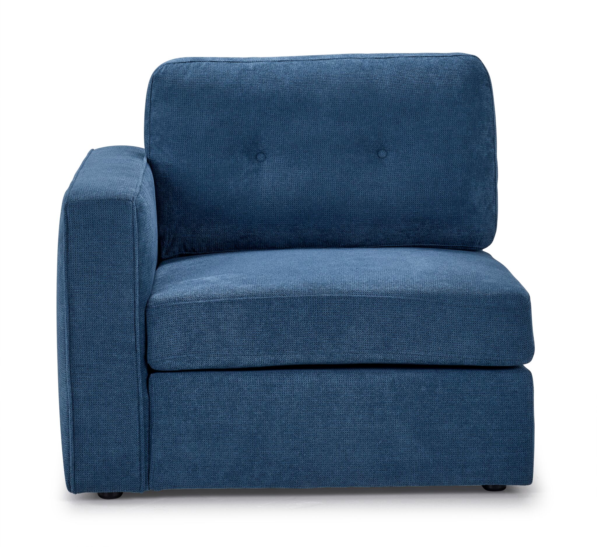 Feeling Connected - Connex 5-Piece Modular Sectional - Blue - Image 3