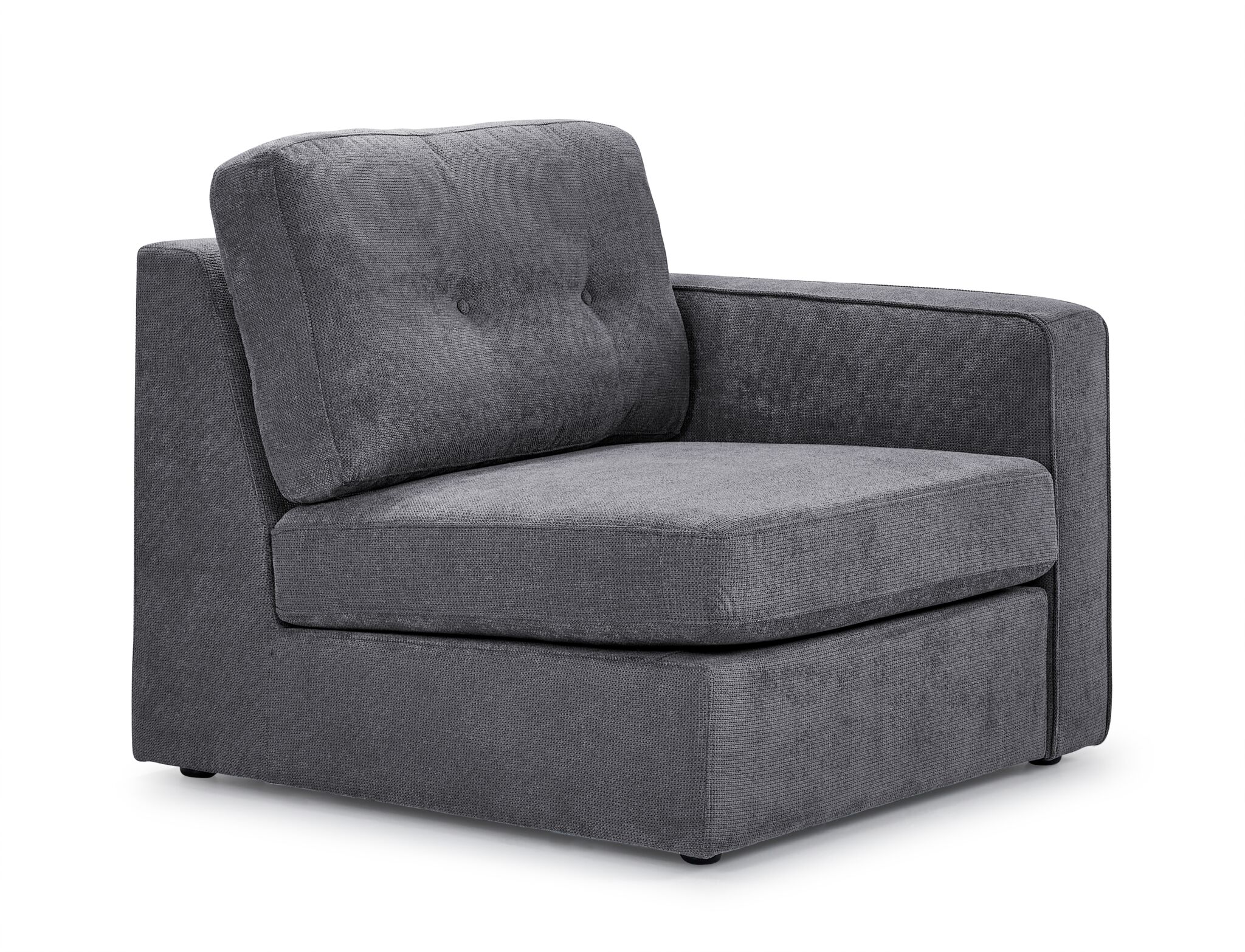 Feeling Connected - Connex 5-Piece Modular Sectional - Light Grey - Image 3