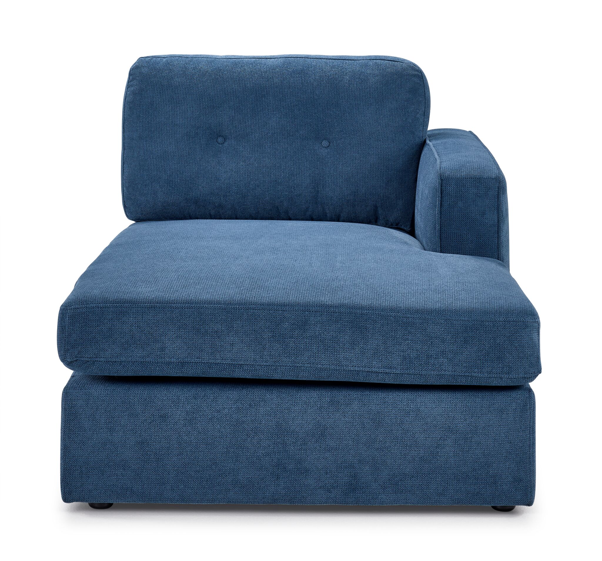 Feeling Connected - Connex 5-Piece Modular Sectional with Consoles - Blue - Image 4