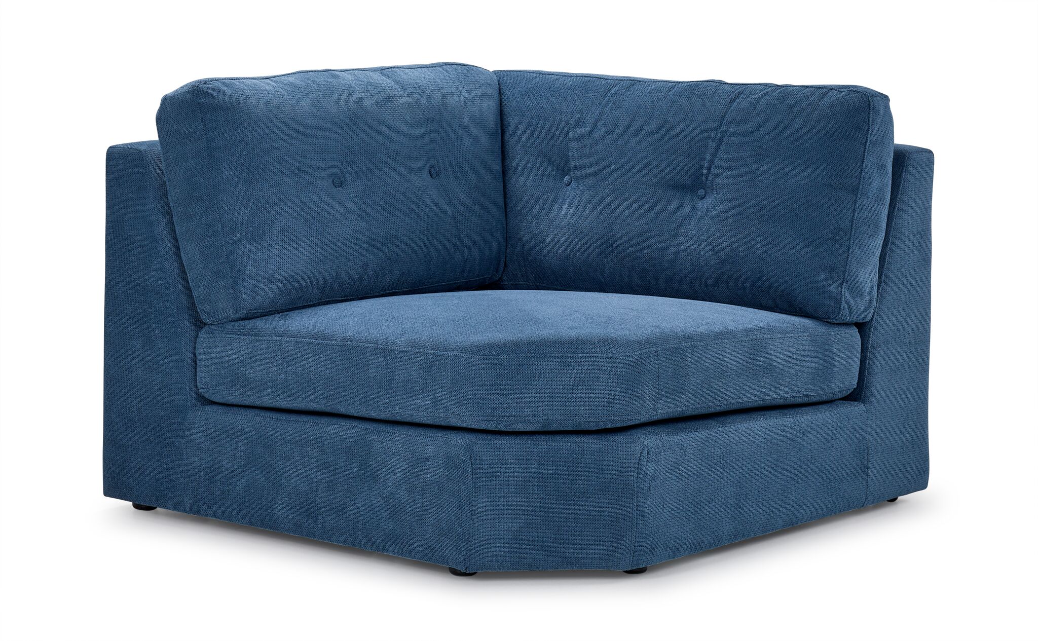 Feeling Connected - Connex 6-Piece Modular Sectional with Storage Console - Blue - Image 8