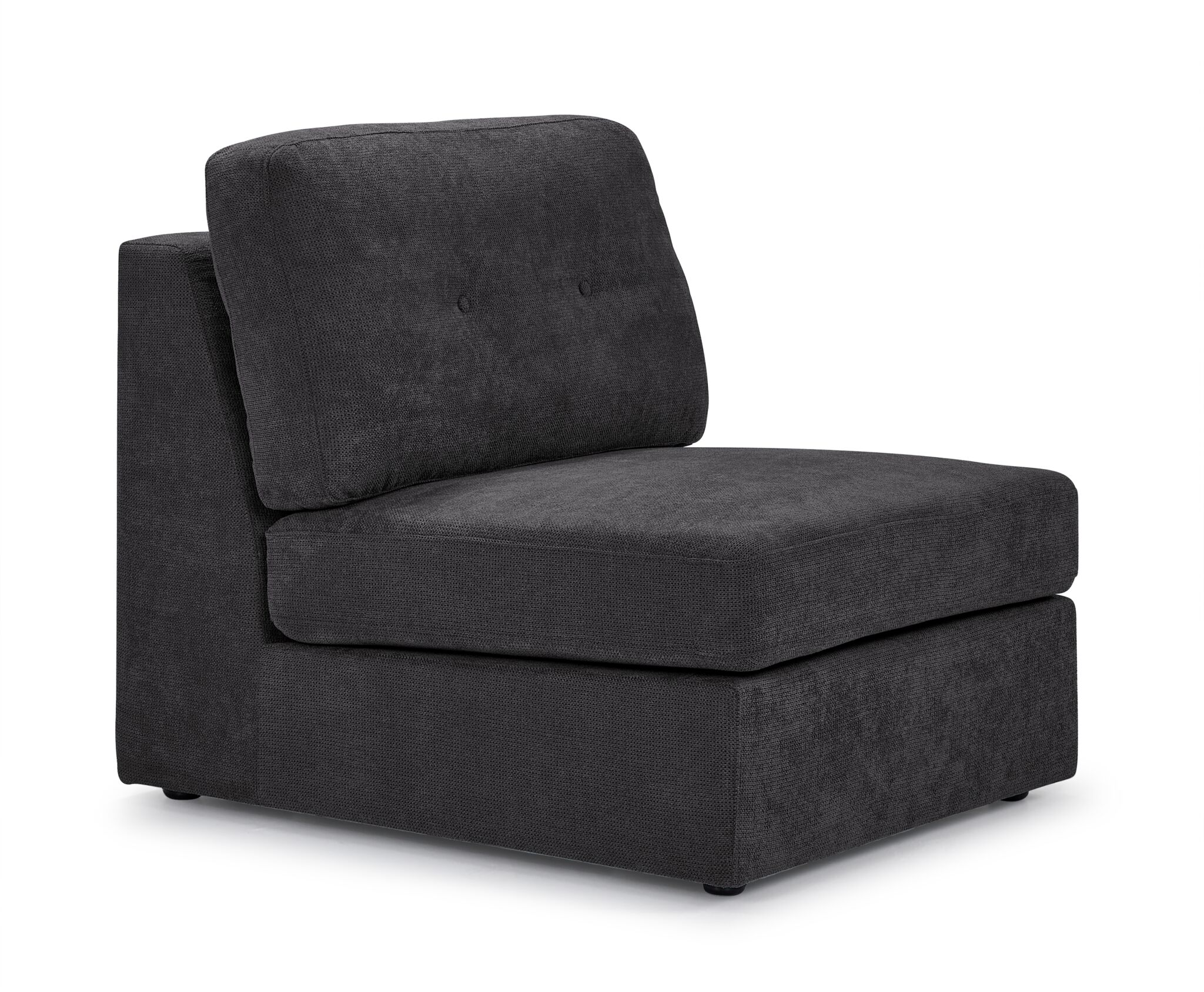 Feeling Connected - Connex 6-Piece Modular Sectional with Storage Console - Dark Grey - Image 11
