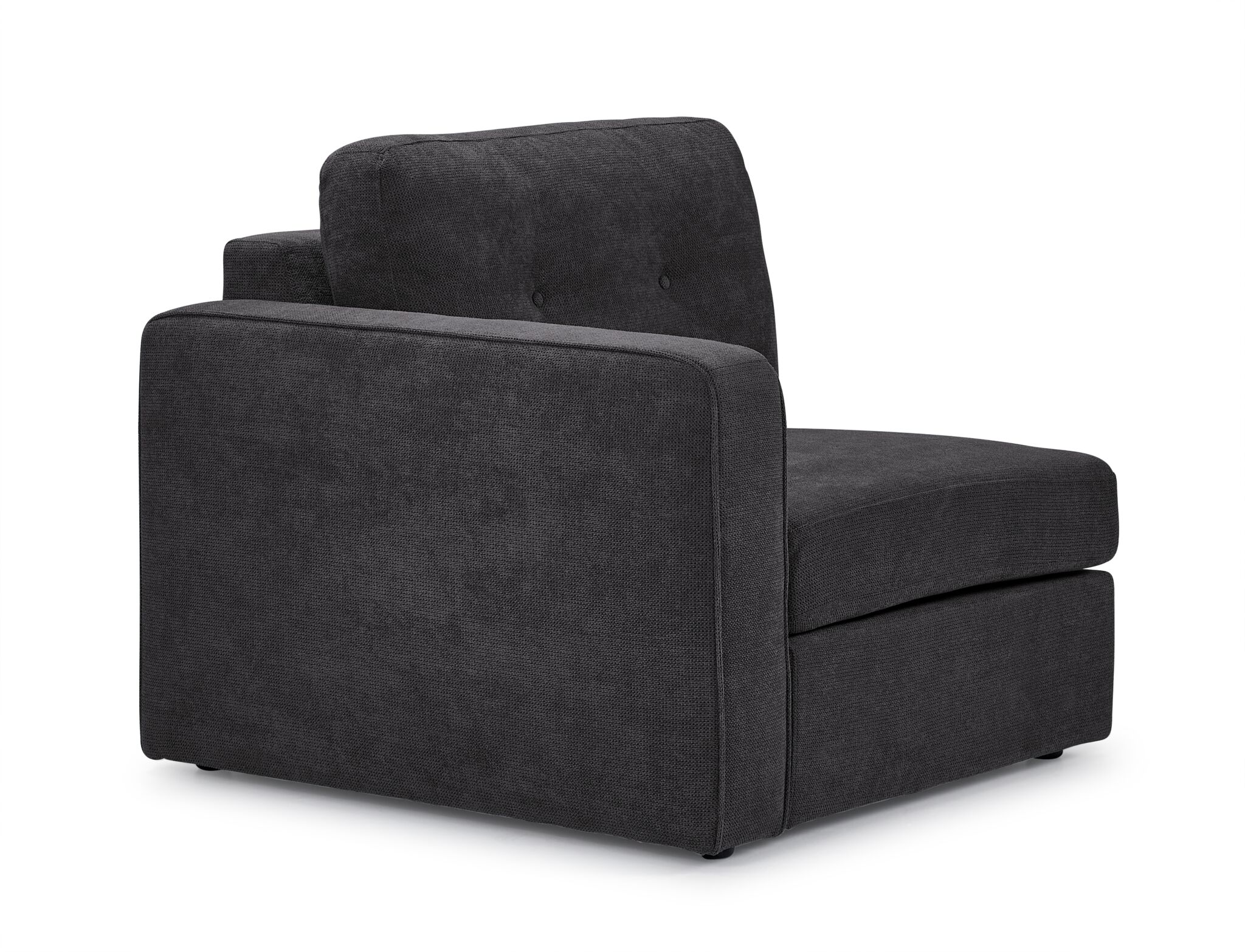Feeling Connected - Connex 6-Piece Modular Sectional with Storage Console - Dark Grey - Image 6