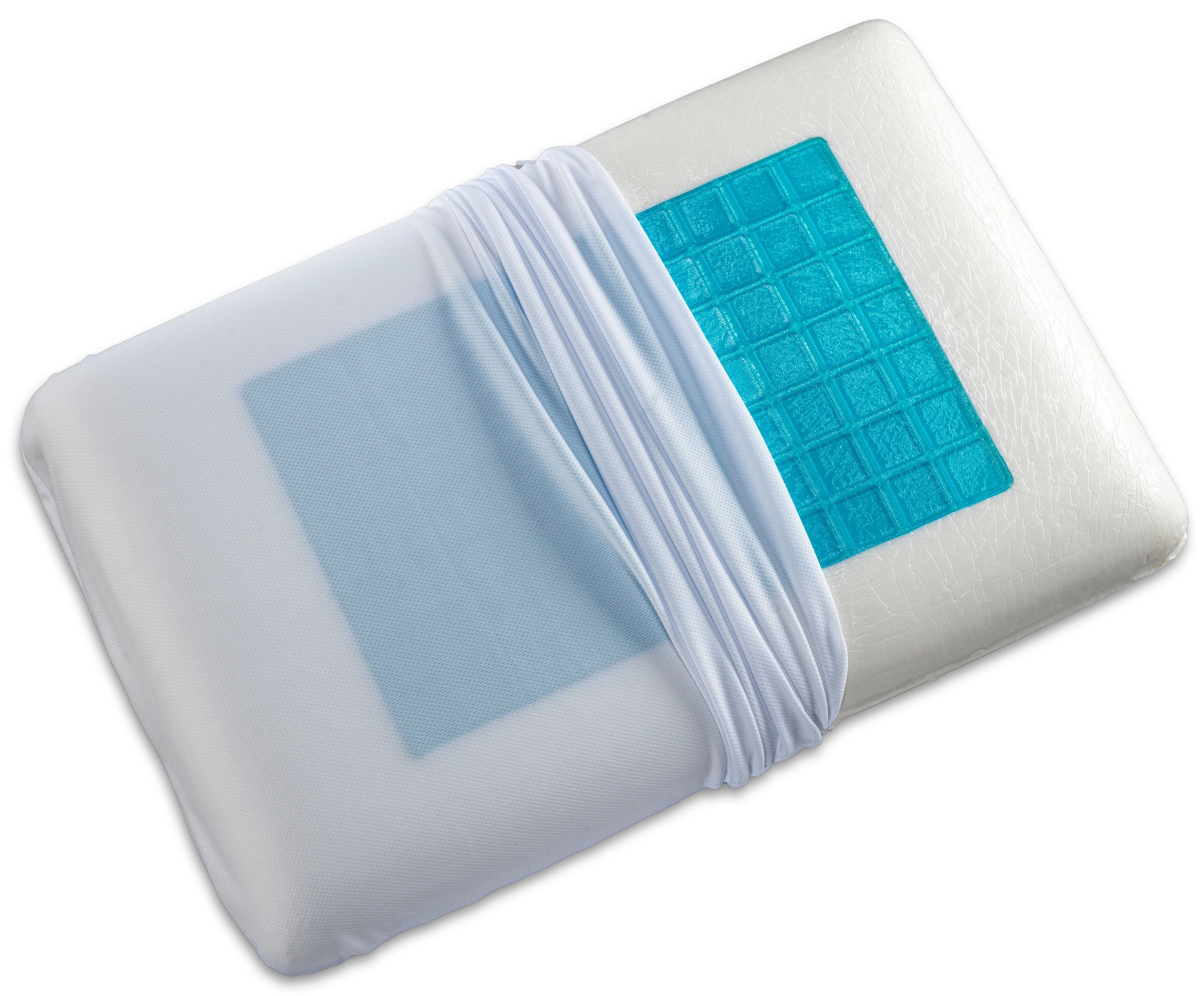 Cool Gel Standard Memory Foam Pillow - Image 3
