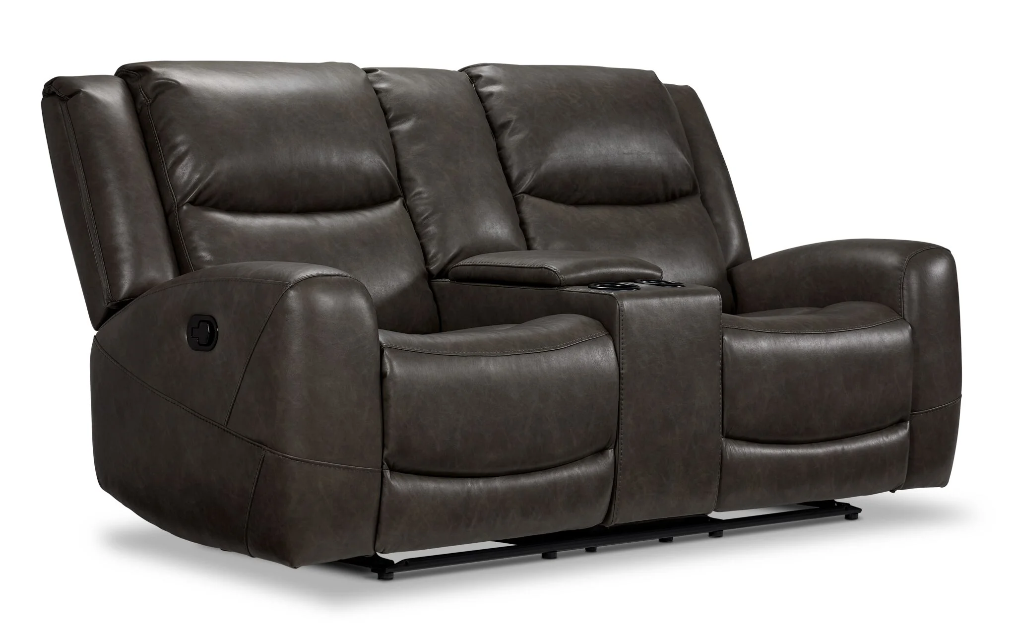 Copley Reclining Sofa and Loveseat Set - Slate - Image 3
