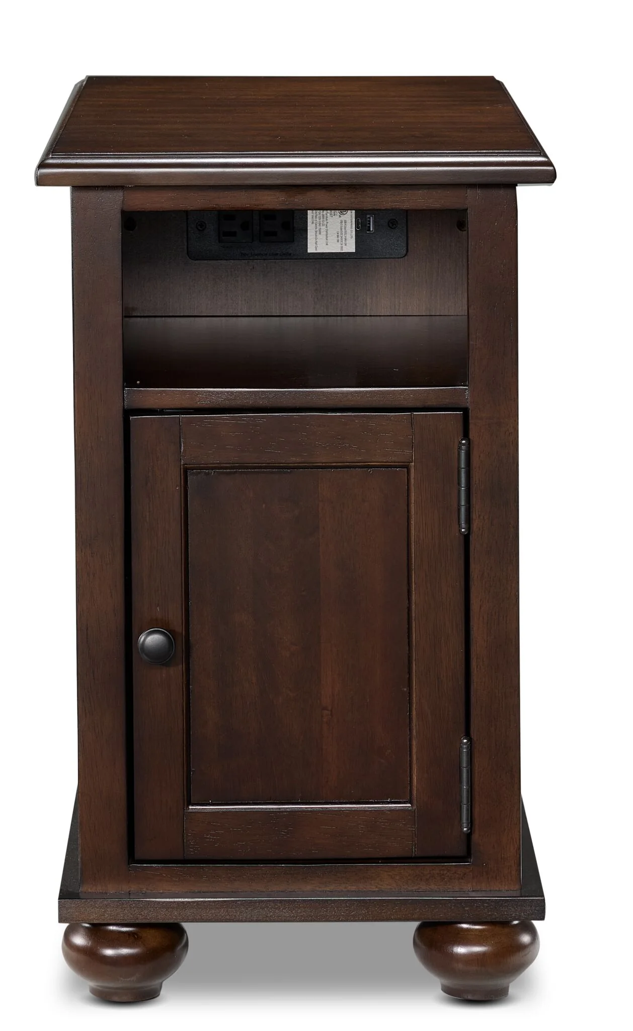 Corbel 24" End Table - Espresso - Image 2